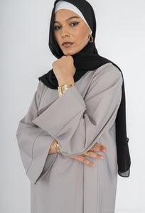 Abaya en soie Médina à manches kimono