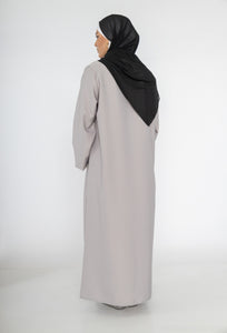 Abaya en soie Médina à manches kimono