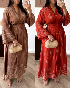 Orientalisches Stickkleid Sina
