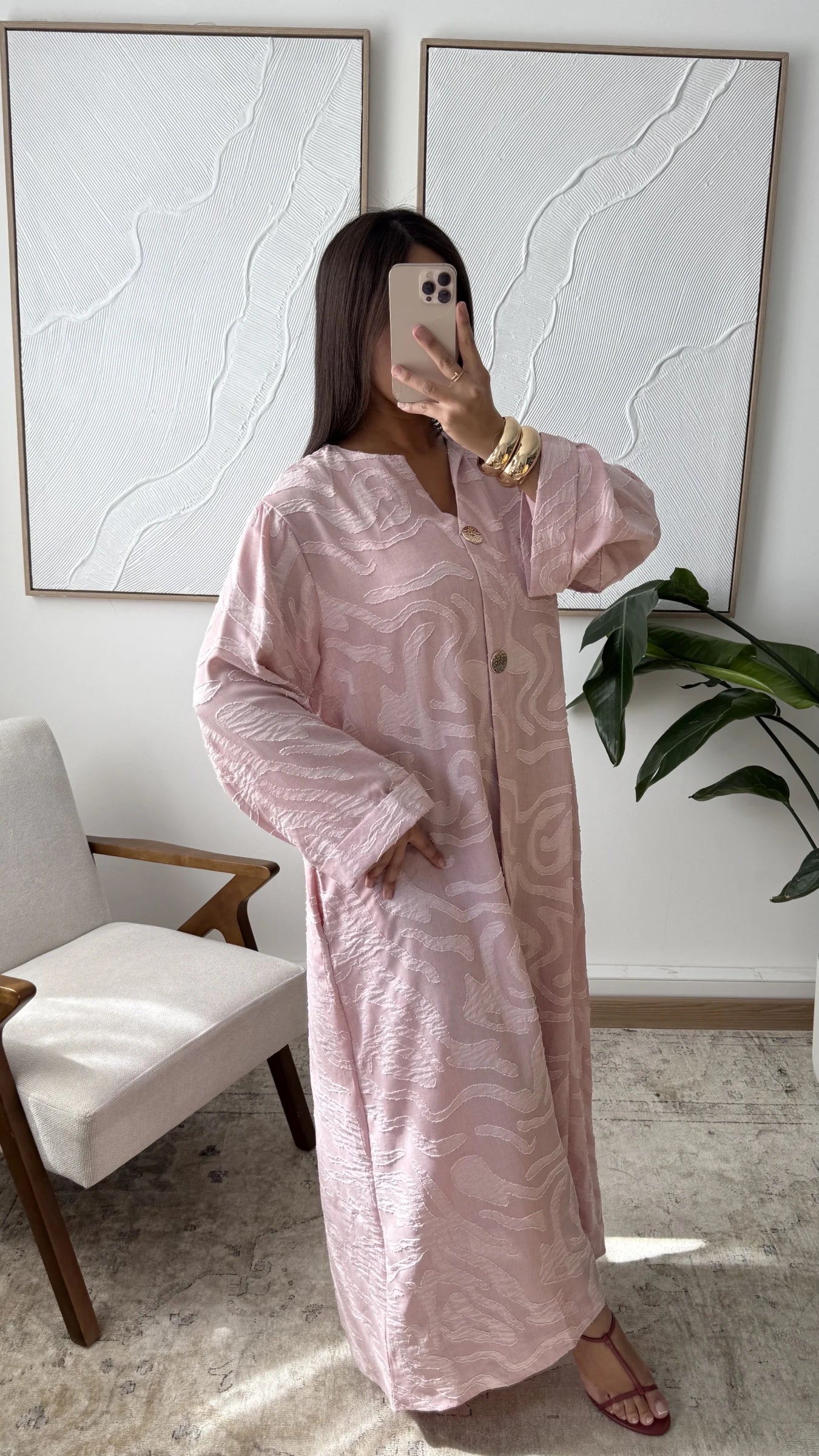 🌷NEU🌷Noor Goldknopfkleid aus 40%Viskose