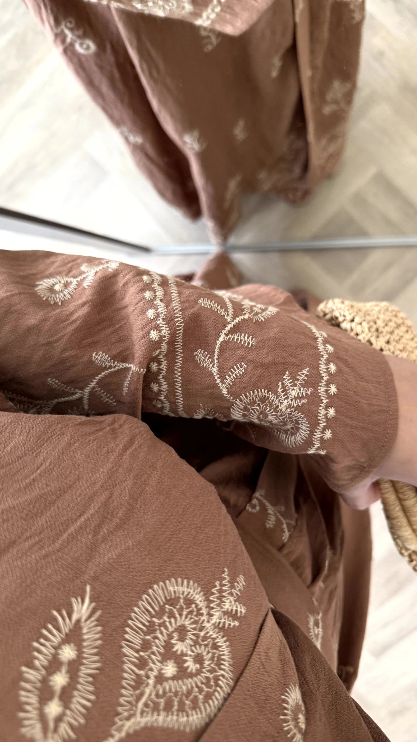 Orientalisches Stickkleid Sina
