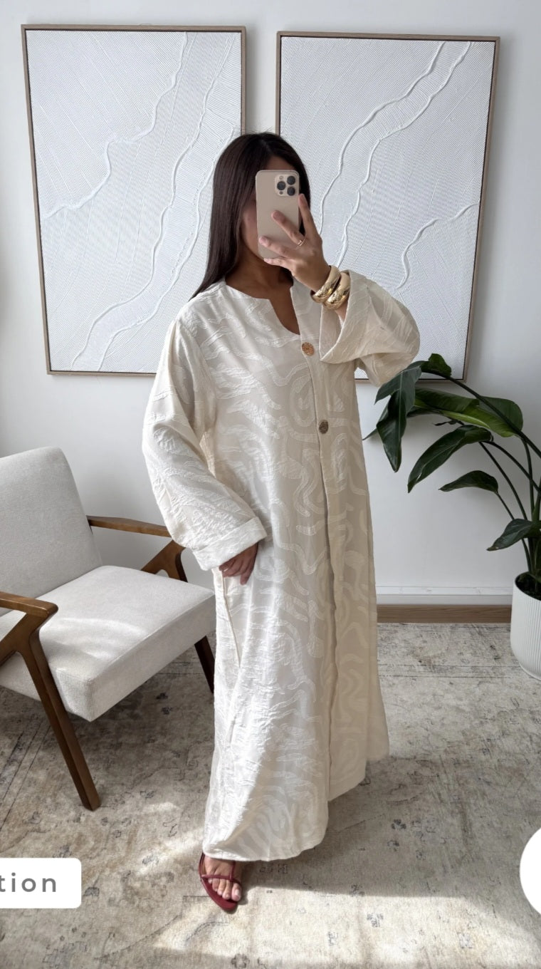 🌷NEU🌷Noor Goldknopfkleid aus 40%Viskose