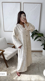 Load image into Gallery viewer, 🌷NEU🌷Noor Goldknopfkleid aus 40%Viskose
