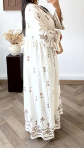 Orientalisches Stickkleid Anisa aus 88% Viskose