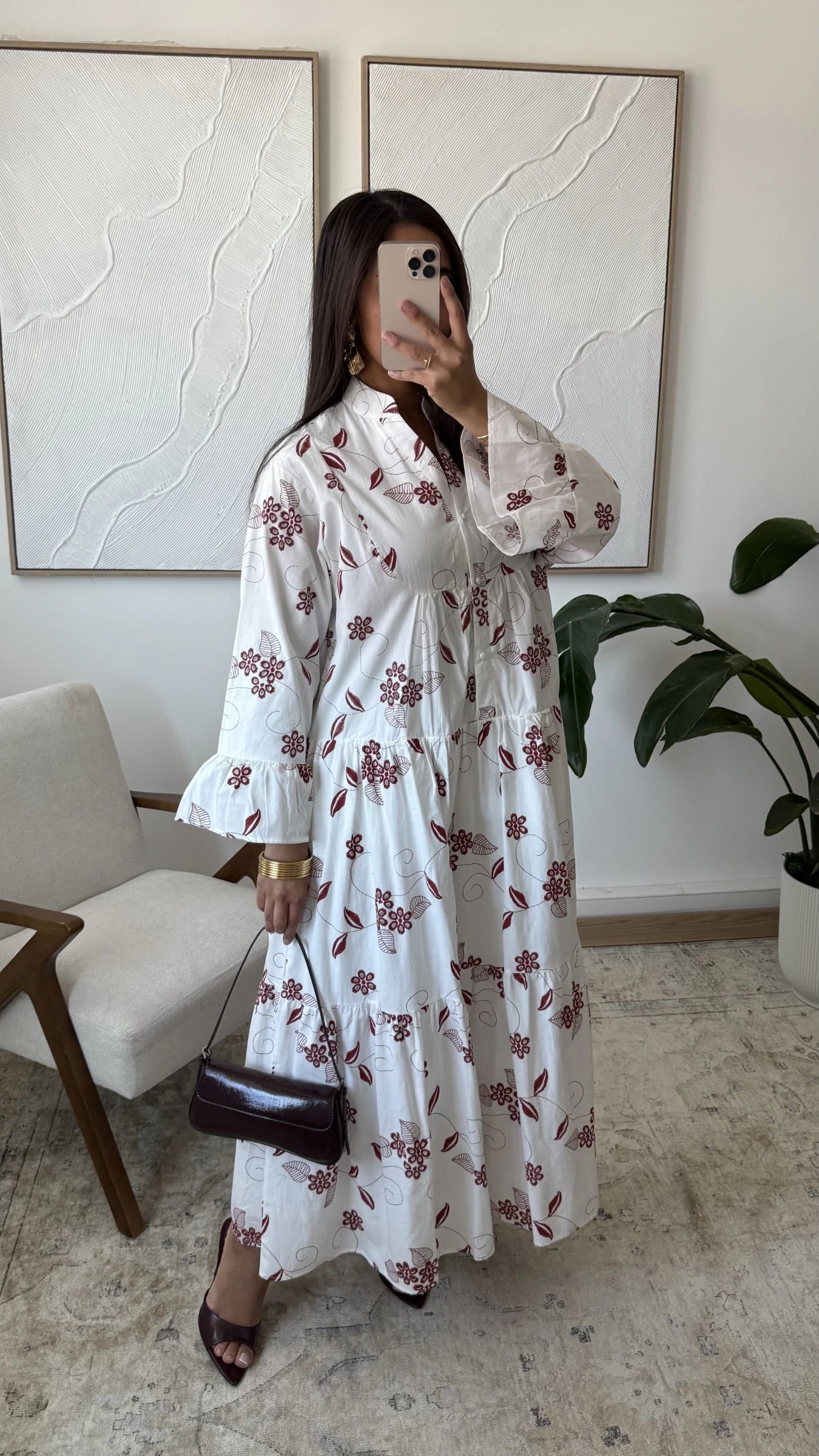 🌷NEU🌷lieferbar ab ca Montag/Alma Stickkleid aus Viskose