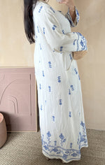 Charger l&#39;image dans la galerie, Almina orientalisches Stickkleid
