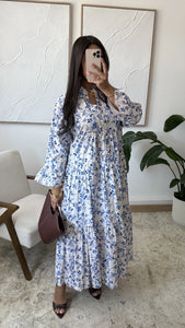 🌷NEU🌷JETZT BESTELLBAR/Aliya Kleid mit Blümchenstickerei aus Baumwolle