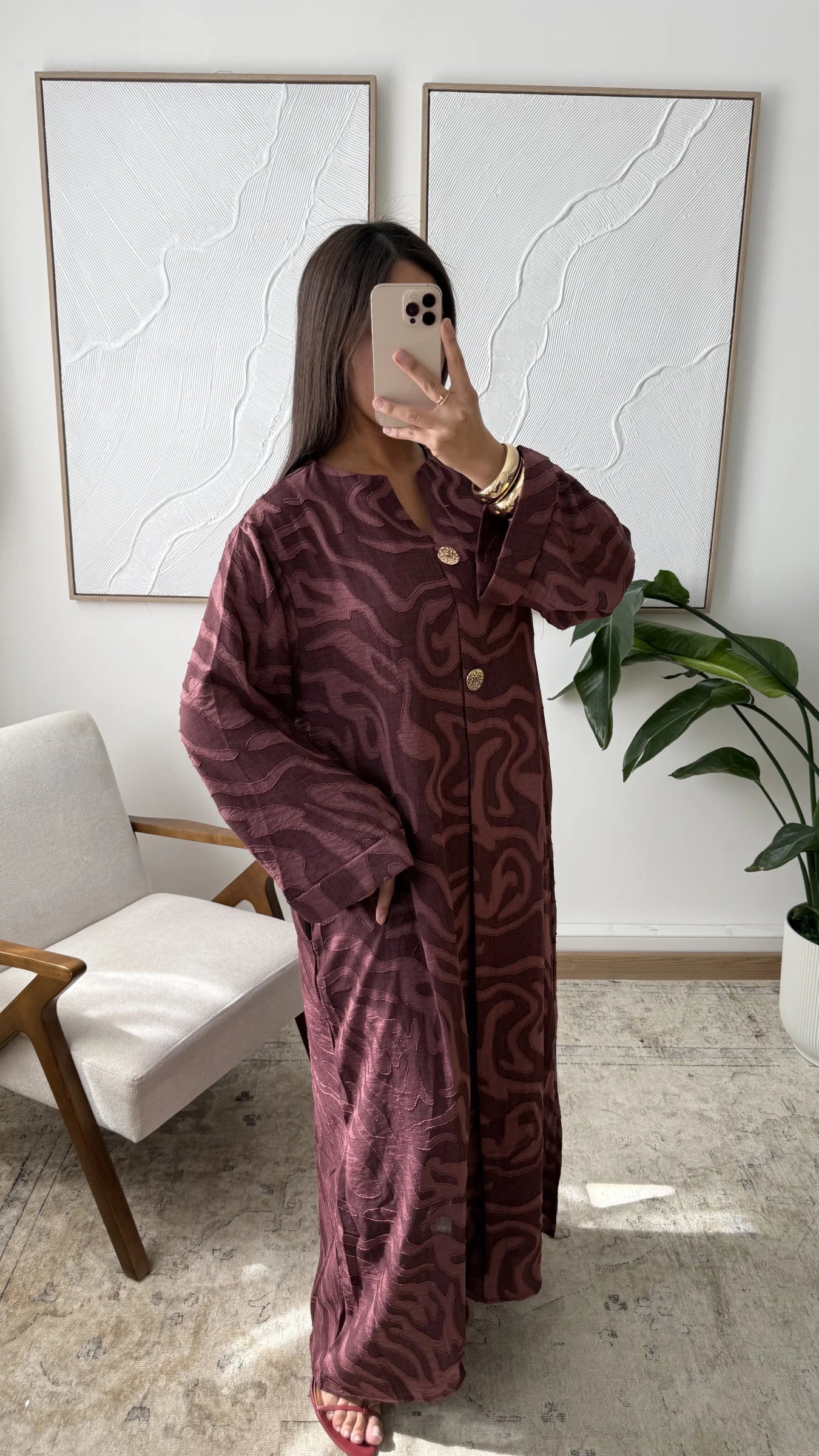 🌷NEU🌷Noor Goldknopfkleid aus 40%Viskose