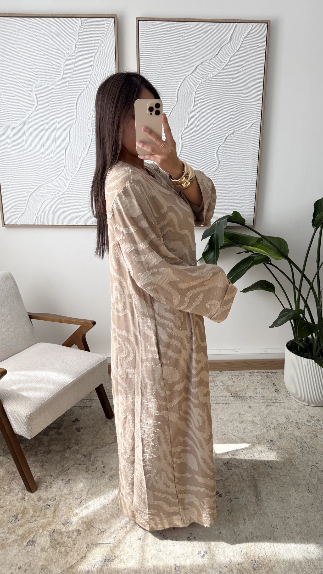 🌷NEU🌷Noor Goldknopfkleid aus 40%Viskose