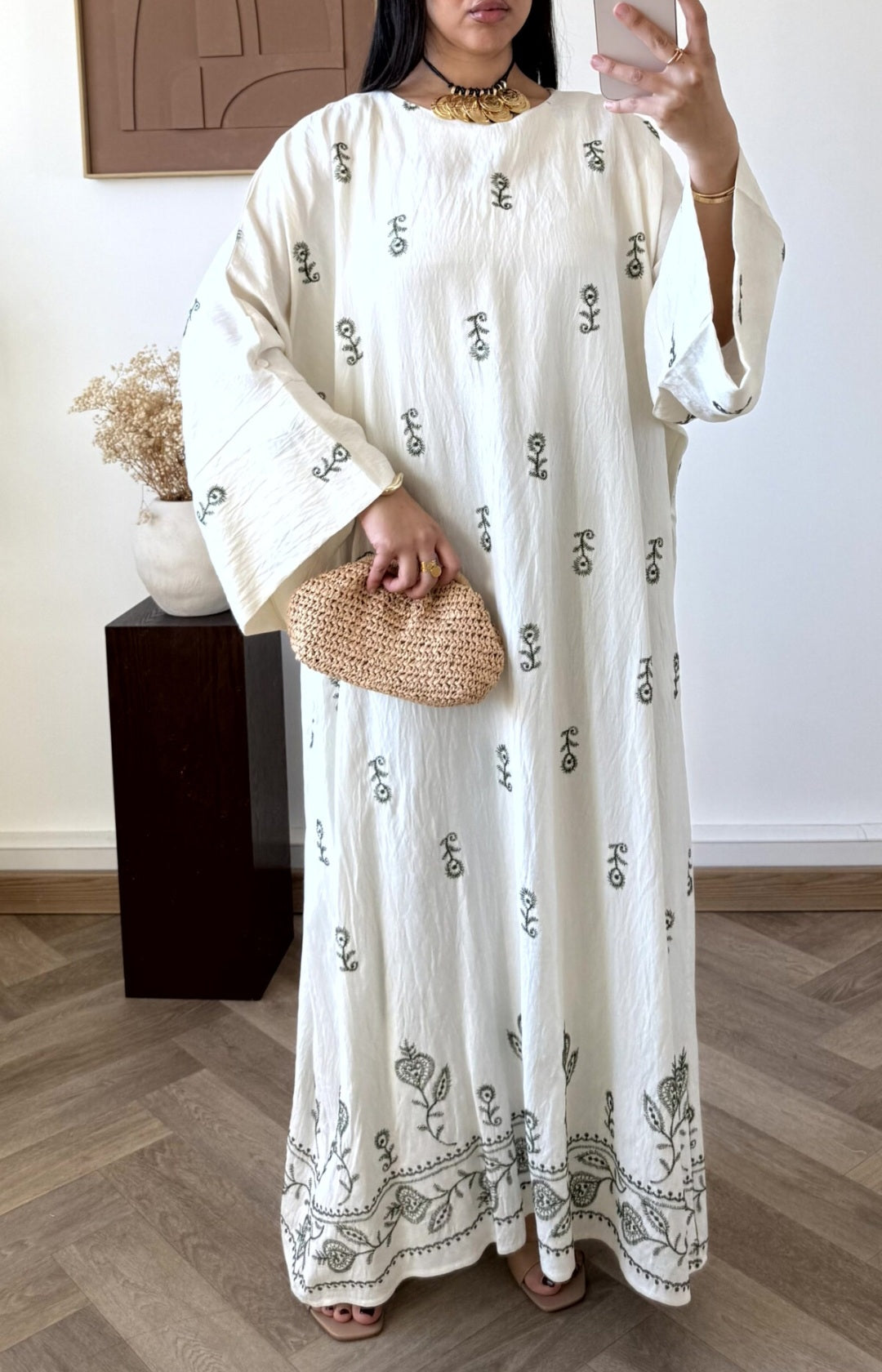 Elmira Kleid mit Stickerei