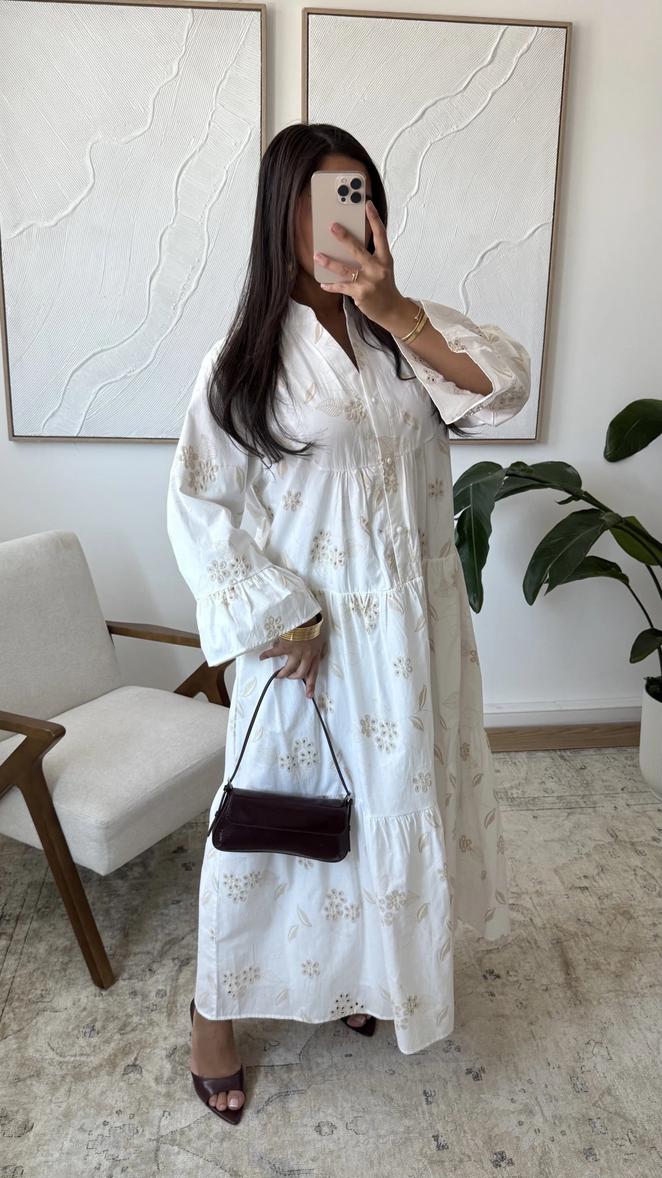 🌷NEU🌷lieferbar ab ca Montag/Alma Stickkleid aus Viskose