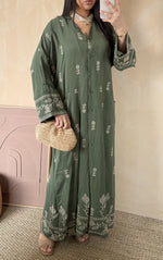 Charger l&#39;image dans la galerie, Almina orientalisches Stickkleid
