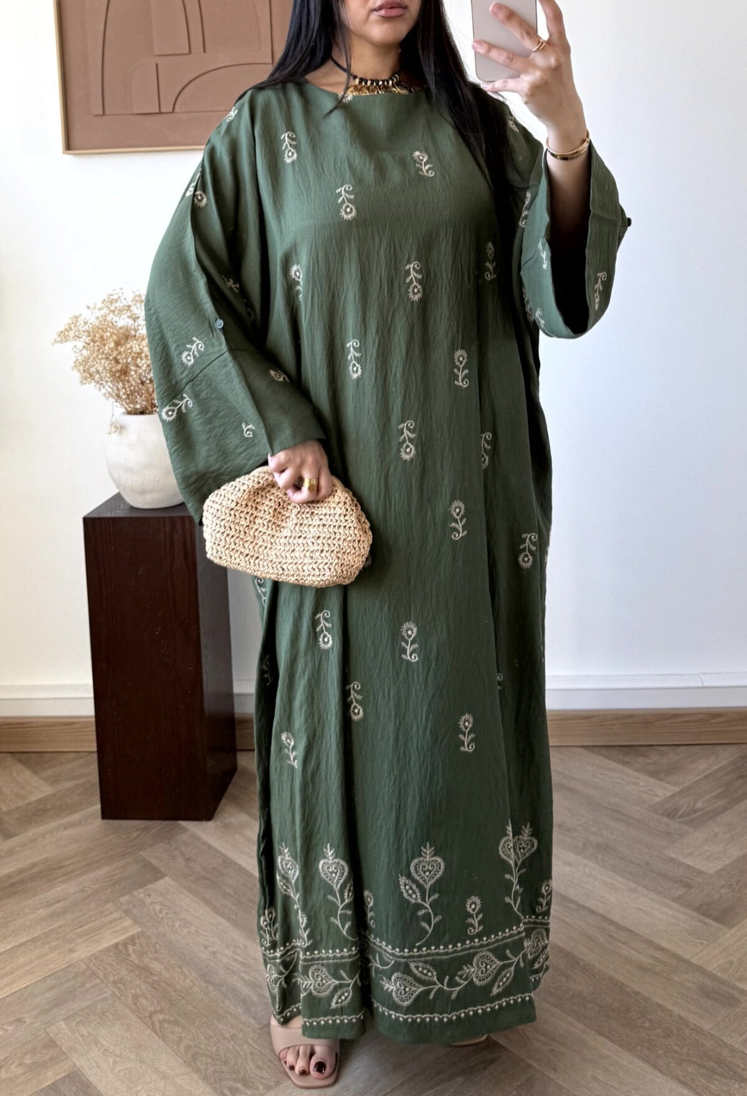 Elmira Kleid mit Stickerei