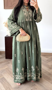 Orientalisches Stickkleid Anisa aus 88% Viskose