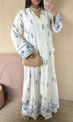 Charger l&#39;image dans la galerie, Almina orientalisches Stickkleid
