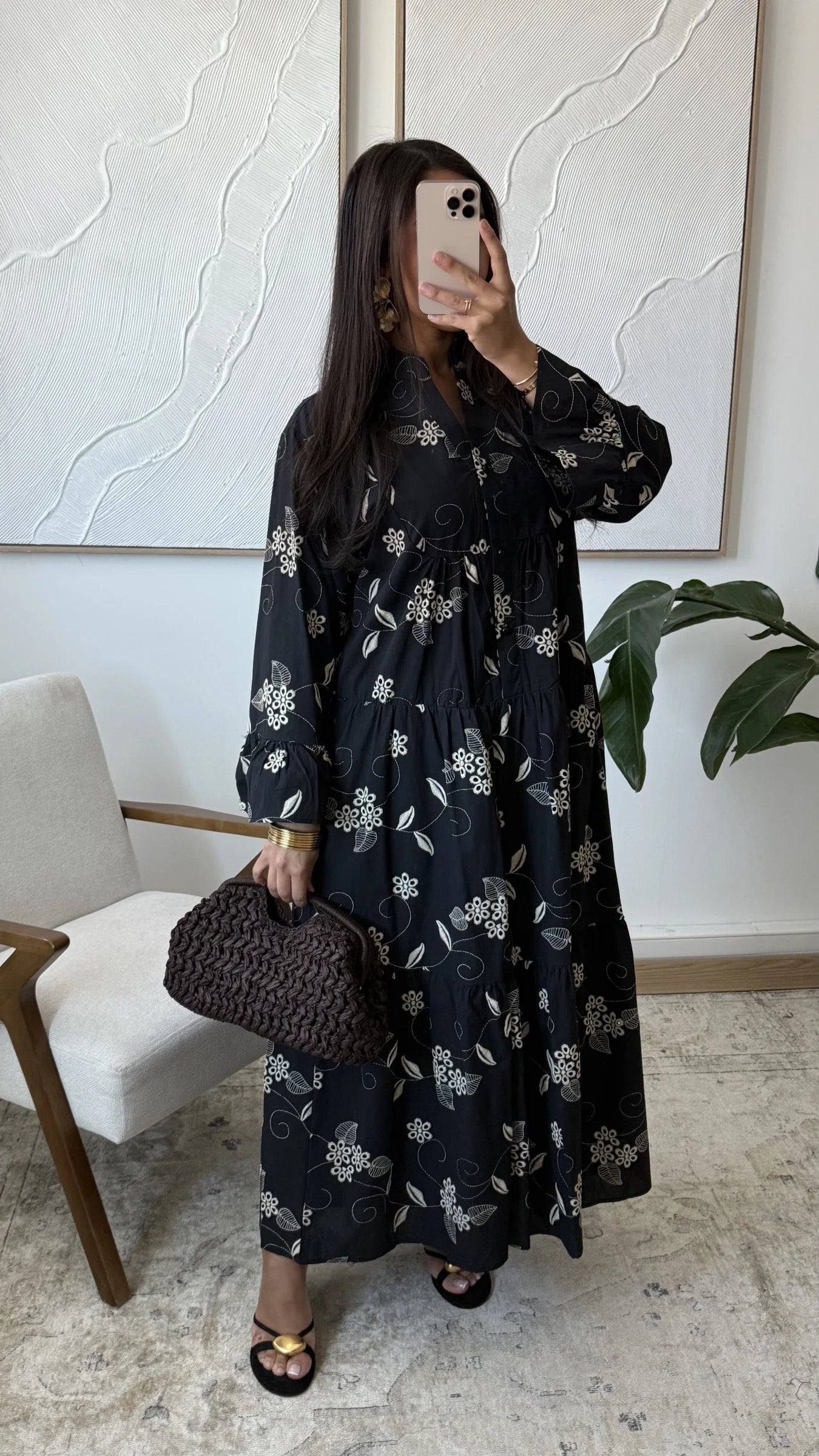 🌷NEU🌷lieferbar ab ca Montag/Alma Stickkleid aus Viskose