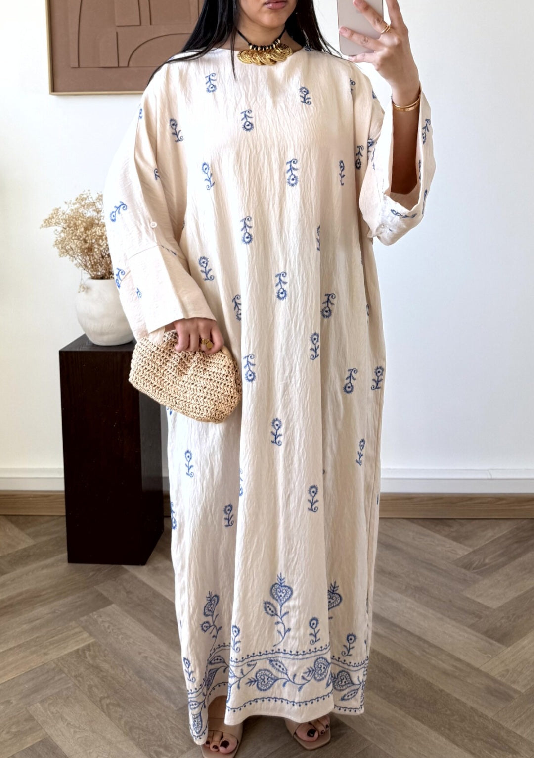 Elmira Kleid mit Stickerei