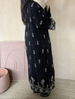 Charger l&#39;image dans la galerie, Almina orientalisches Stickkleid
