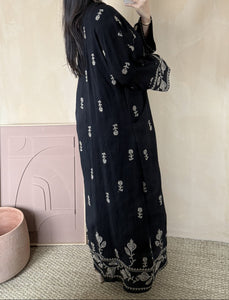 Almina orientalisches Stickkleid