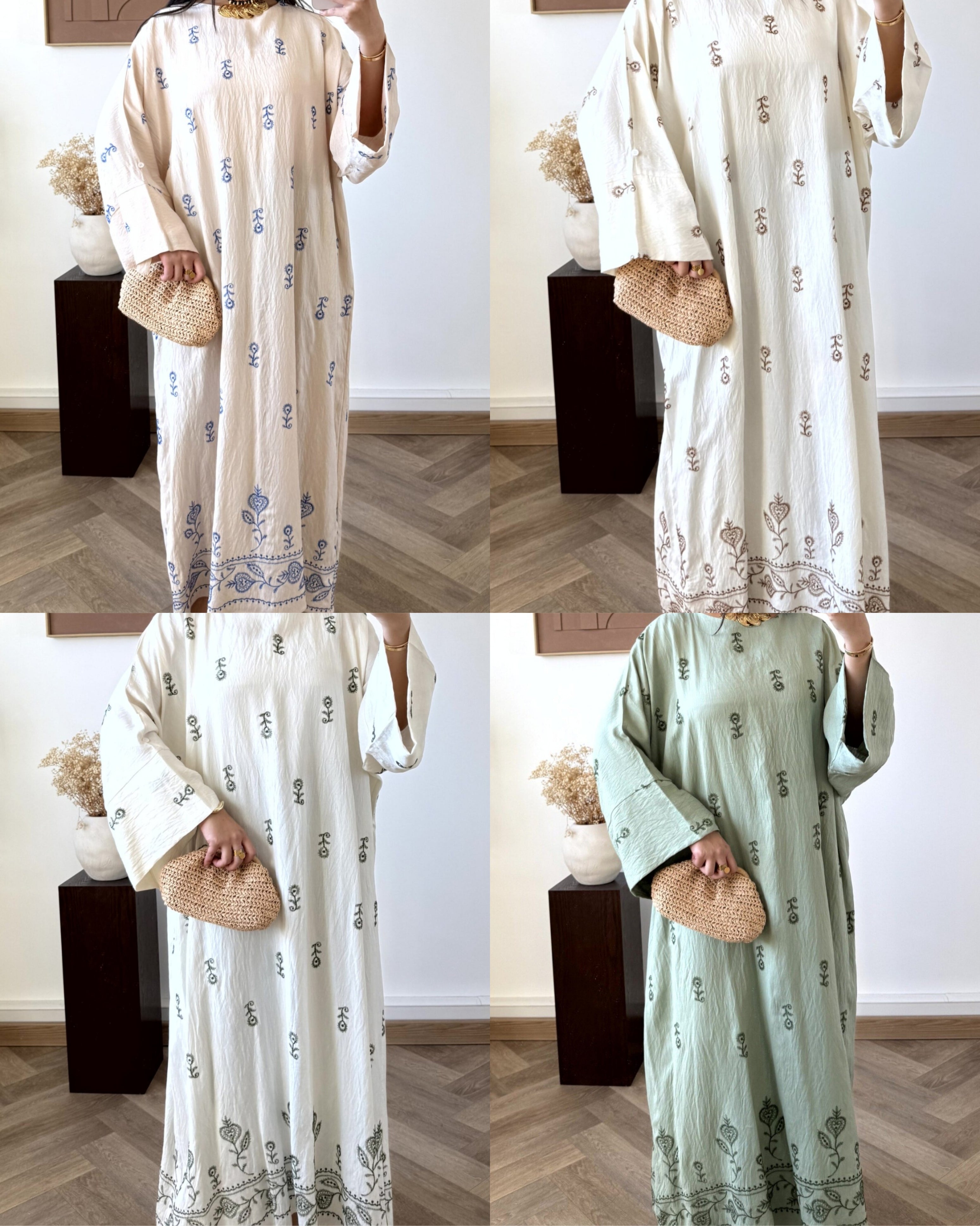 Elmira Kleid mit Stickerei