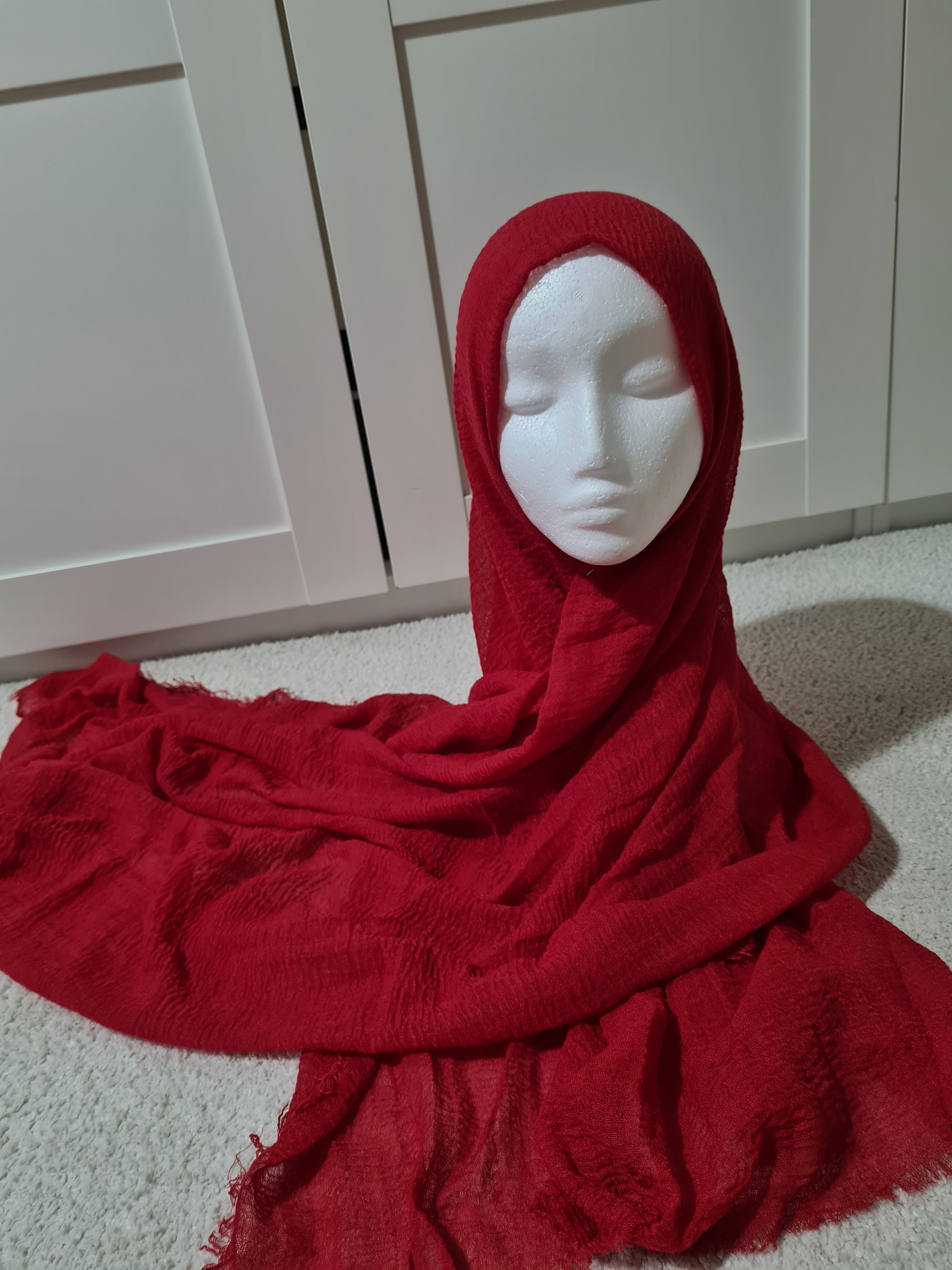 Echarpe Quotidien Rouge