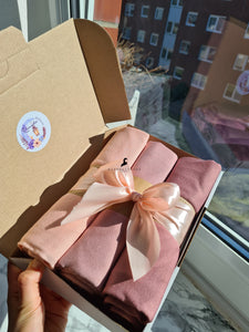 Jersey Écharpe Boîte Rose2